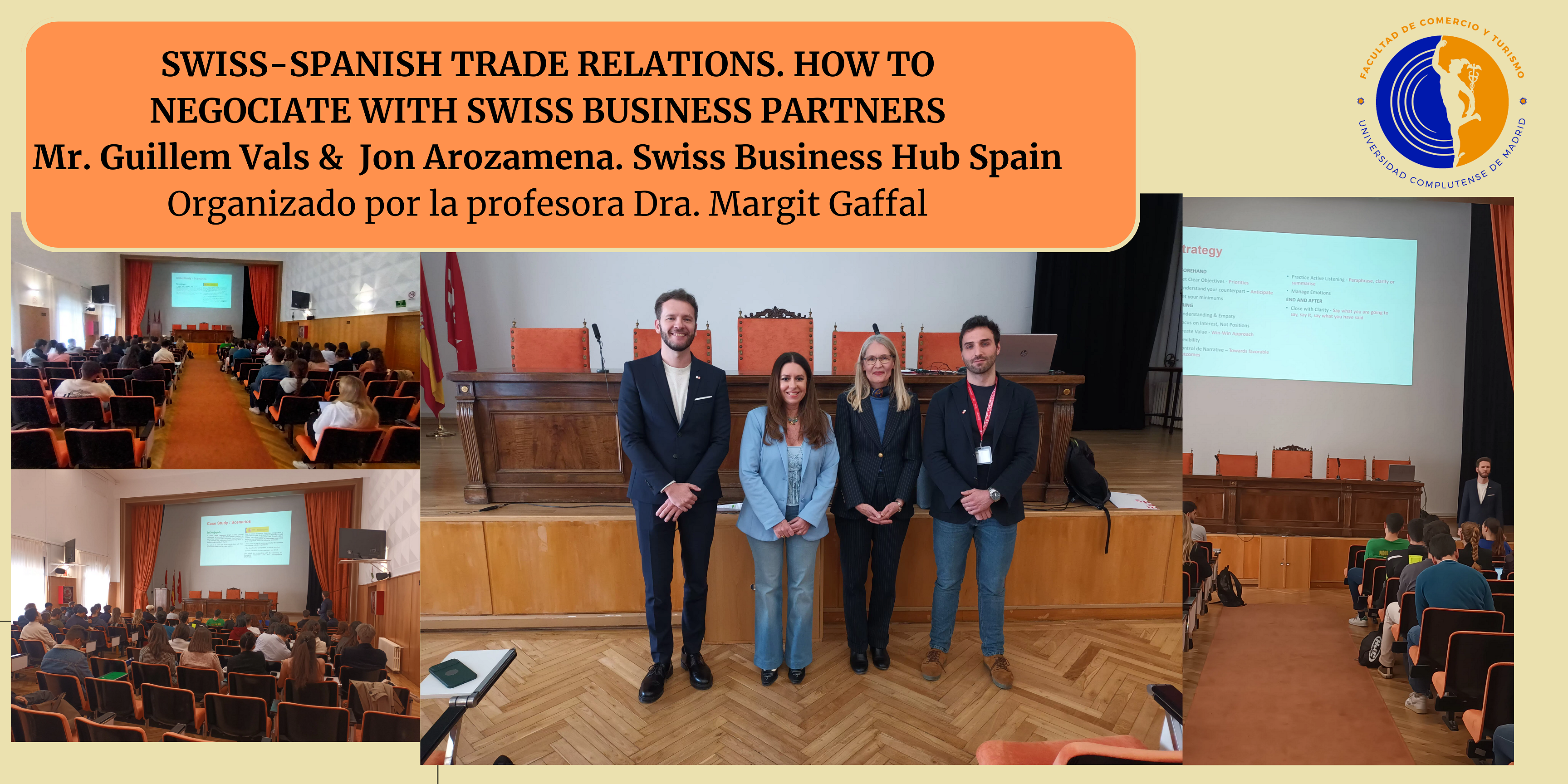 SWISS-SPANISH TRADE RELATIONS. HOW TO NEGOCIATE WITH SWISS BUSINESS PARTNERS